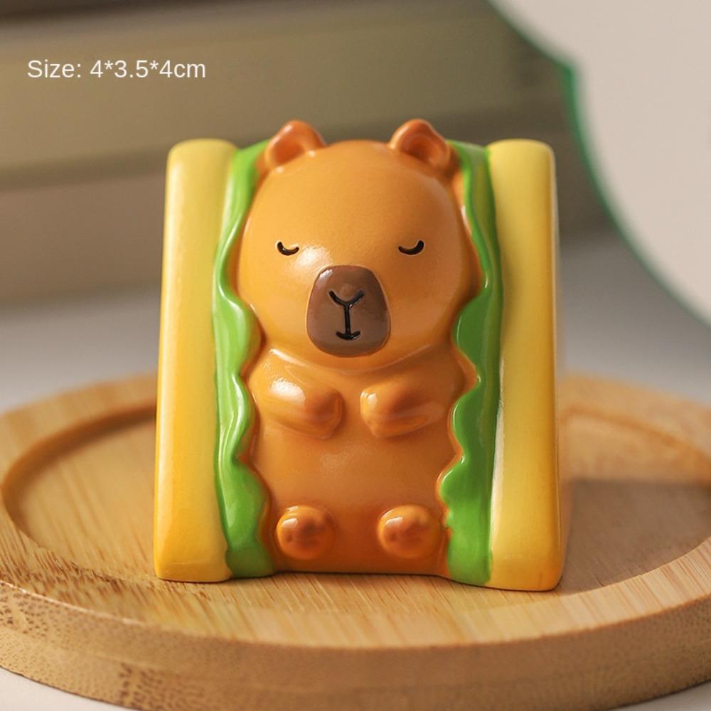 Djur Kapybara Figur Leksaker Modell Simulering Kapybara Djur Figurer Tecknad Figur Kapybara Modell