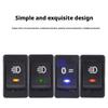 Car Light Rocker Switch ON-OFF Fog Lamp Switch 2 Position Refitting Auto Button 12V Pins Interior LED Switch Accessories 35 A0P8