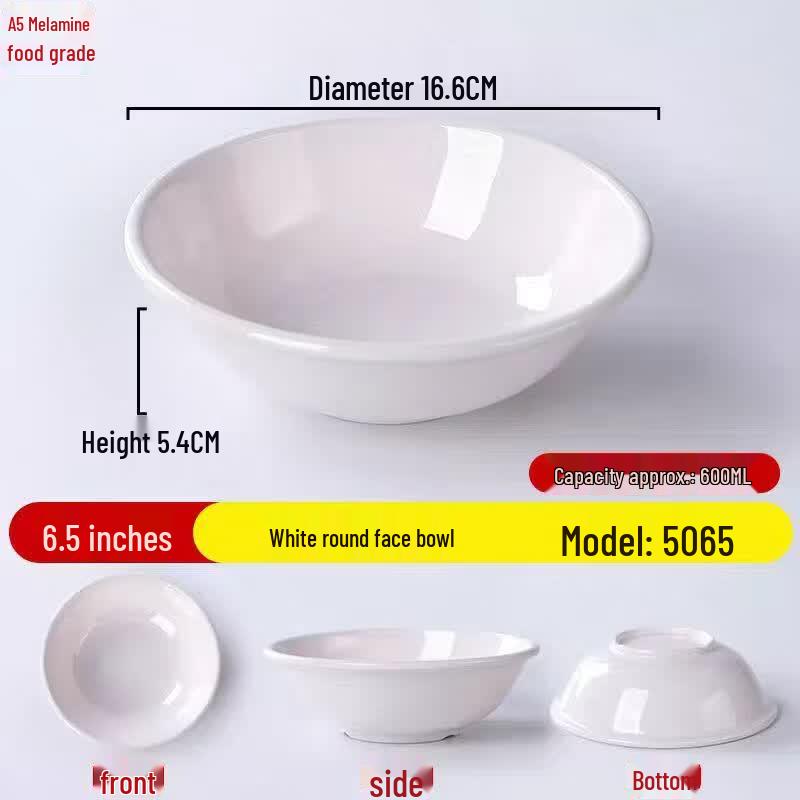 Melamine Round Noodle  Soup Bowl