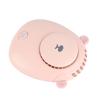 Electric Fan Hanging Neck Portable Mini Fan with 3?Gear Wind Speed USB Charging for SummerPink