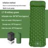 Diamond TPU Inflatable Camping Mat - Foot-Operated, Thickened and Moisture-Proof