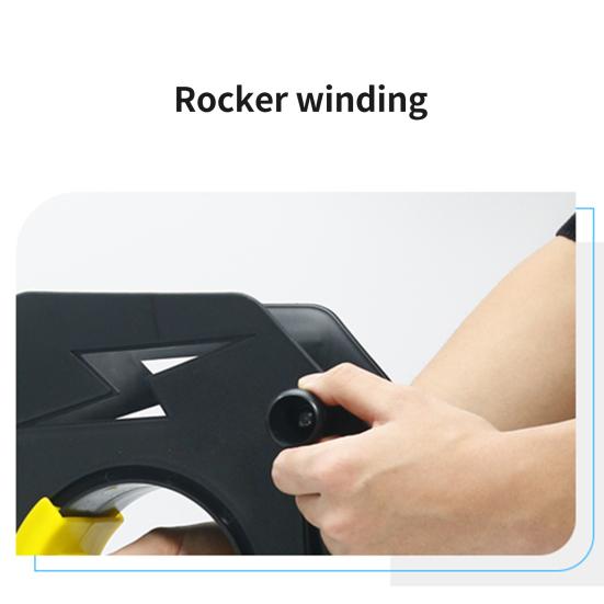 Cable Tidy Reel Big Handle Crank Heavy Duty Drop-proof Anti-winding Labor-saving Cord Storage