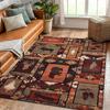 Four Seasons Country Carpet Retro Light Luxury Living Room Sofa Coffee Table Floor Mat Bed and Breakfast Bedroom Bedside Carpet Full Cover