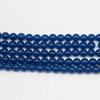 Blue Agate Loose Beads for DIY Bracelets and Necklaces