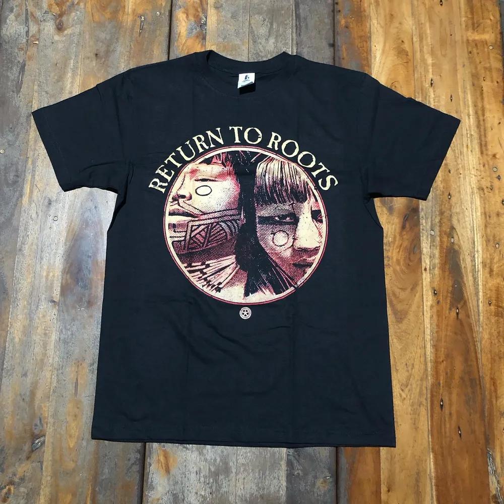 Unisex Short Sleeve Crew Neck Cotton T Shirt Sepultura - return to roots XXXL
