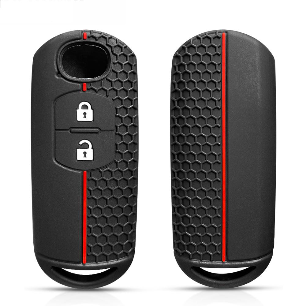 Silicone Car Cover Key Case Skin for Mazda 2 5 3 6 CX-3 CX-5 CX-7 CX-8 CX-9 Mazda3 Mazda6 Sch5 Demio X5 Holder 3 4 Button Remote