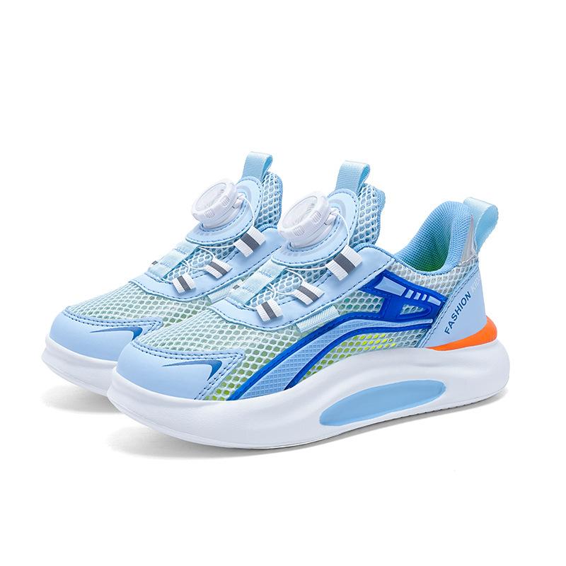 

Мужские и детские сетчатые кроссовки, дышащая сетчатая обувь для мальчиков, кроссовки для детей среднего и старшего возраста с одинарной сеткой 28