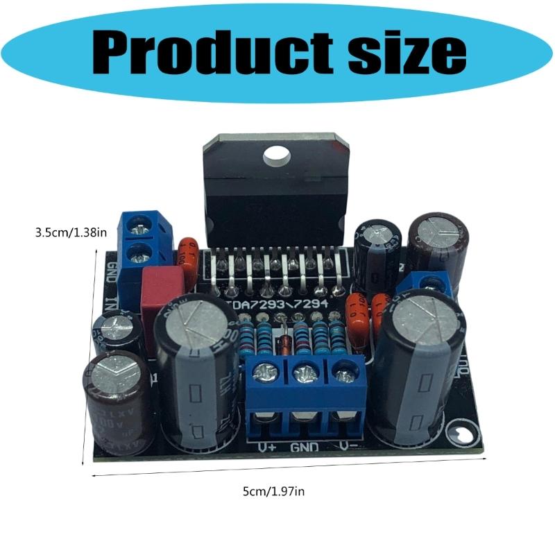 12-32V Bass Boost Amplifier Board 100W TDA7294 High Power Subwoofer Amplifier Board Mono Fever Level For Home Theater