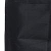 2pcs Chef Waist Apron Soft Moisture Absorbent Breathable Polyester Men"s Half Apron with Pockets