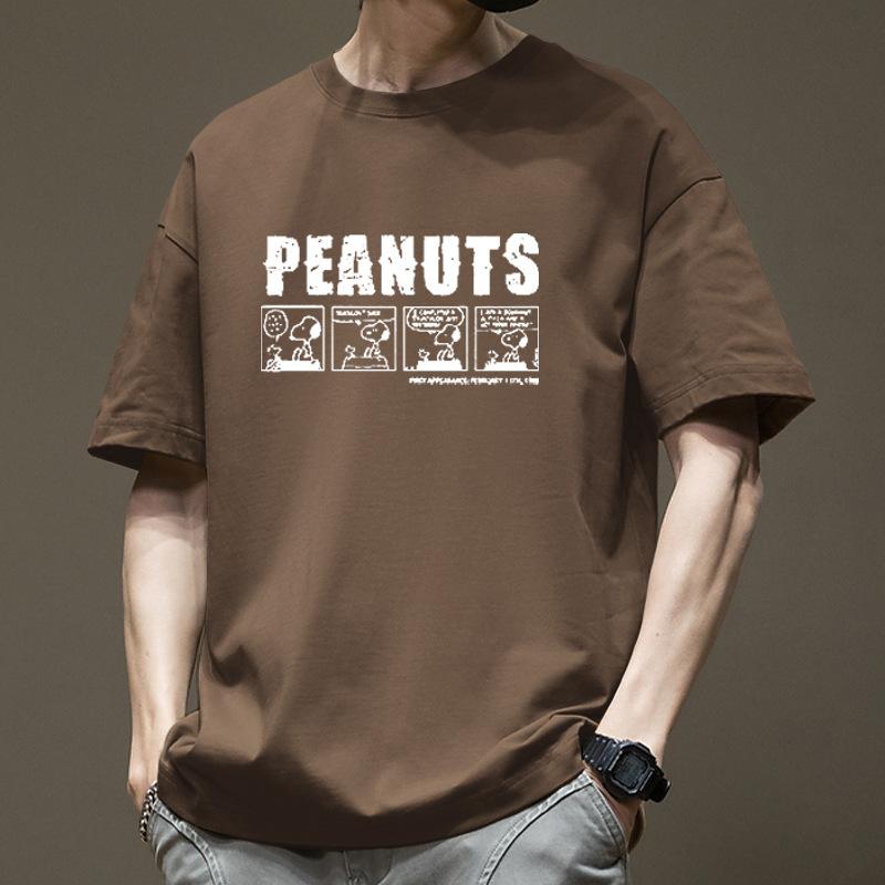 Summer Men T-shirts Cotton Short Sleeve T Shirt Comfortable Fabric Sportwear