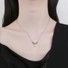 Japan and South Korea's Minimalist INS Personalized Pearl Sweet Design, Niche Necklace, Versatile and Fashionable Collarbone Chain