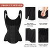 Everyday Colombian Waist Trainer Corset Double Compression Body Shaper Steel Bones for Tummy Control Slimming Flat Breathable