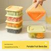Compact Food-Grade Bento Box for Fresh Snacking On the Go