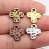 Traditional Cross Christian Religious Charm Antique Bronze Zinc Alloy Jewelry Making Supplies Bracelet Bead Charms