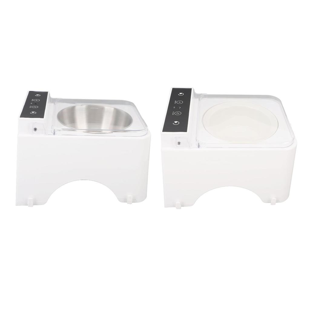 Automatischer Futterspender für Katzen mit Sensor, transparenter Deckel, erhöhtes Design, hygienisch, automatisch, intelligent, für Katzen und Hunde
