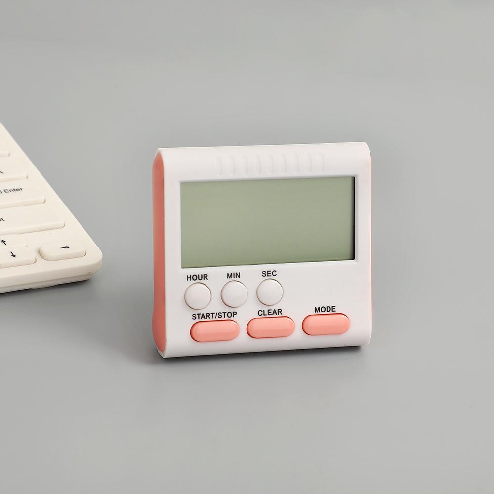 

1 шт. Креативный Простой Милый Студенческий Таймер для Учебы Кухонные Таймеры Обратный отсчет План Будильник Инструменты розовый