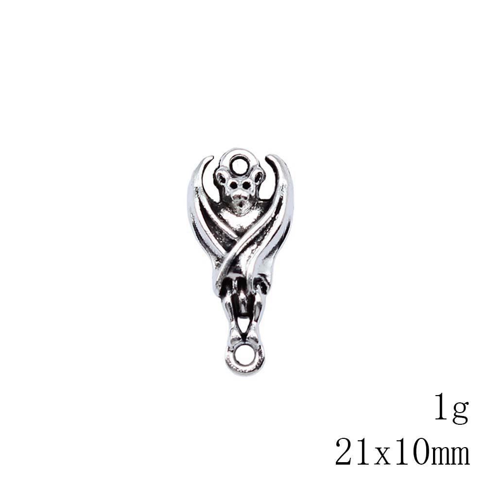 Valentýnský náramek s přívěsky Italský přívěsek s přívěsky pavouka a netopýra Publikum Mužský přívěsek