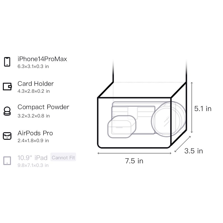 New New Balance Fabric Shoulder Bag, Crossbody Bag, Handbag Unisex White LAB52403-SST