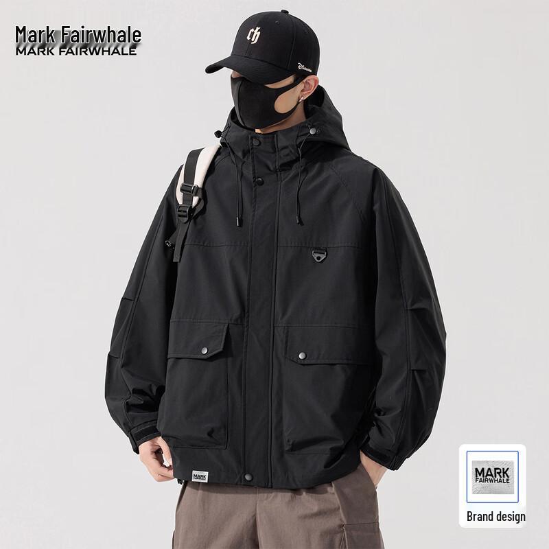 

Mark Fairwhale Men s Hooded Workwear Jacket 3XL