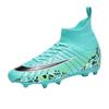 High-top Football Shoes World Cup Broken Nails Artificial Turf Long Nails Leather Foot Youth Training Shoes