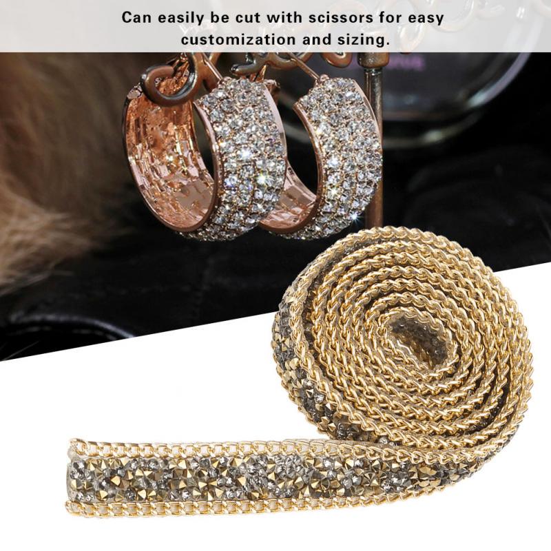 90cm//Roll Ribbon Bling Diamond Mesh Wrap Tapes Tulle Crystal Wedding Xmas Decor