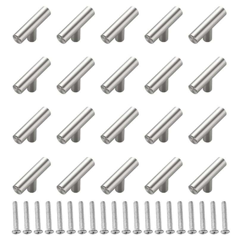 20 Pack Kitchen Drawer Pulls Cupboard Handles Cabinet Handle Stainless Steel