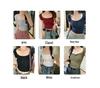 Women's Summer 2026 Slim Fit Solid Color Cropped T-shirt