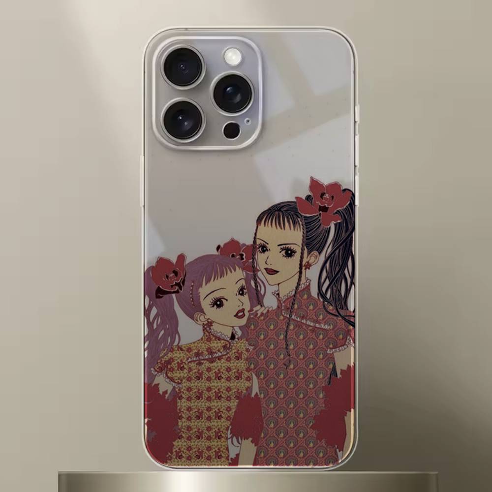 P-Paradise Kiss Manga Phone Case For iPhone 16,15,14,13,12,11 Plus,Pro,Max,XR,XS,X,7,8 SE,Mini Transparent Silicone Soft