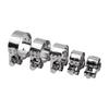 304 Stainless Steel European-Style Heavy-Duty Worm Drive Hose Clamp