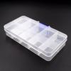 Plastic Storage Box for Small Component Jewelry Tool Box Bead Pills Organizer Nail Art Tip Case