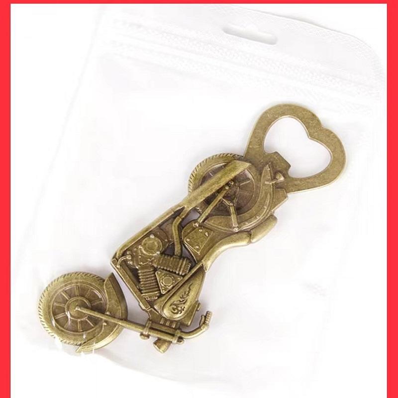 Zinklegierung Motorrad Flaschenöffner Imitation Retro Motorrad Bierflaschenöffner Kleines Geschenk.