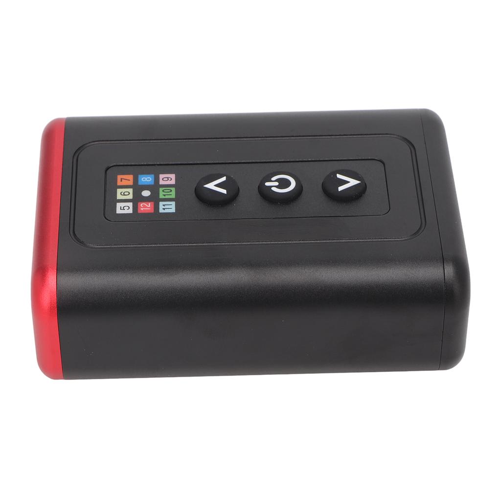 Red Wireless Tattoo Power Supply Rechargeable 4800mah Battery Tattoo Power Supply for Rotary Tattoo Machine