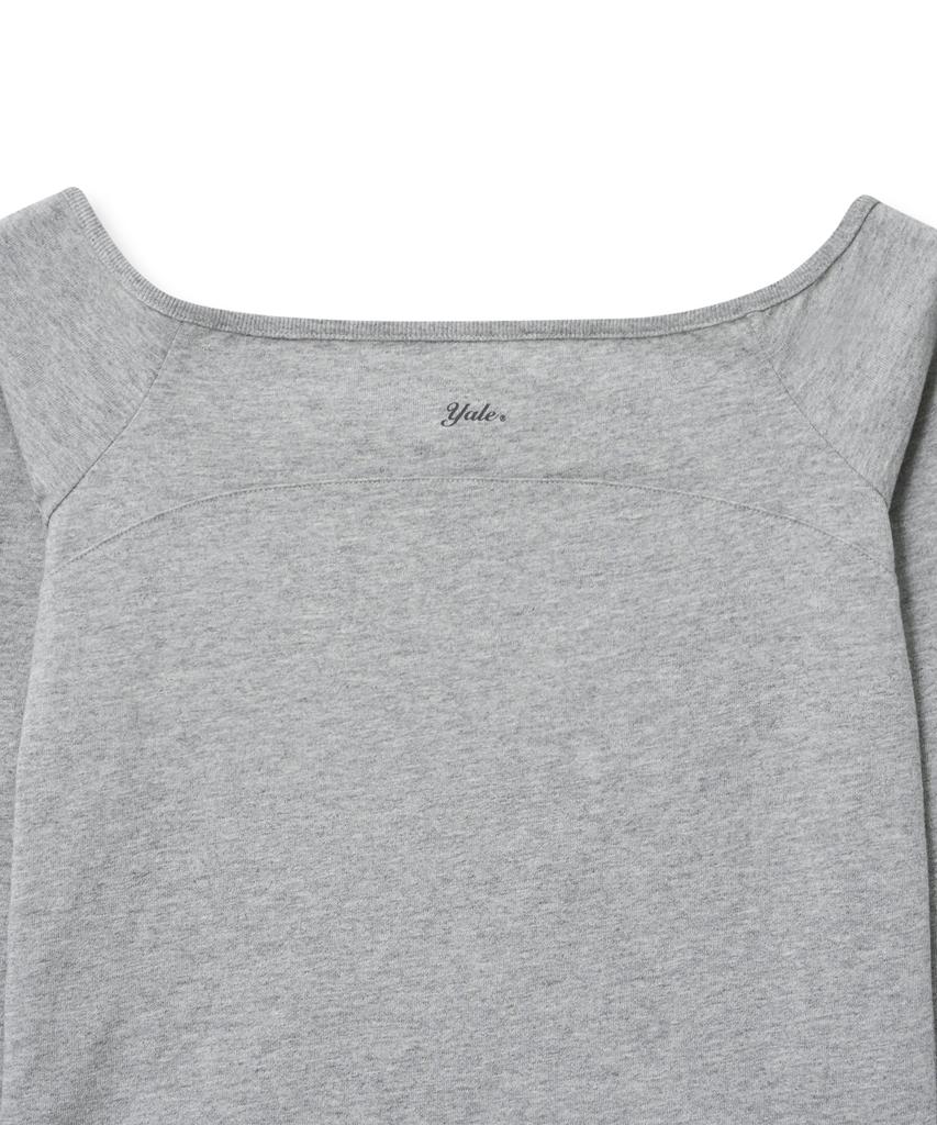 YALE Cutoff Long Sleeve_Gray