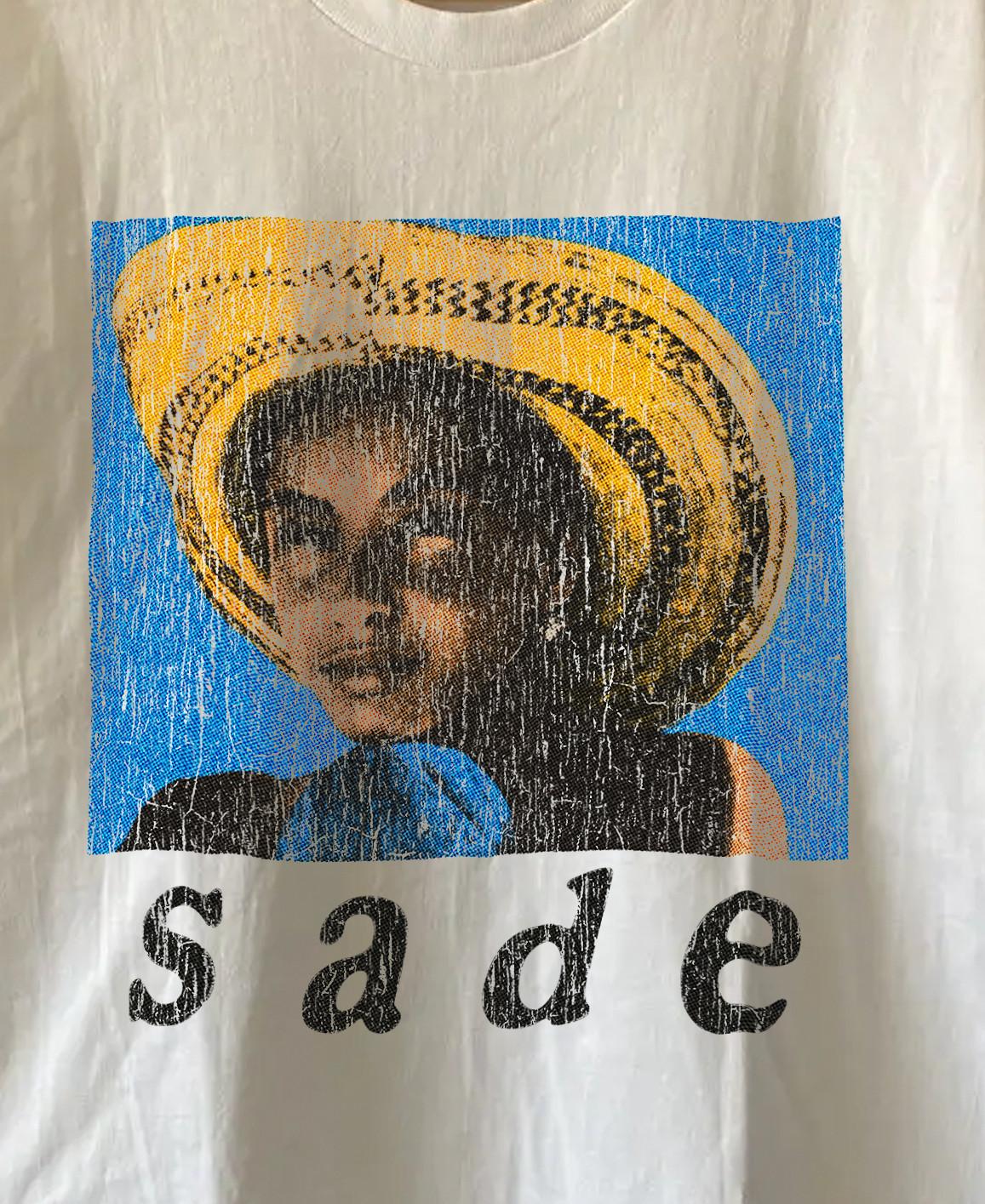 Sade Promo T-Shirt White XXL 2XL