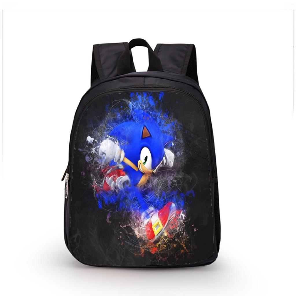 Sonic Schülerrucksack Große Kapazität Wasserdicht und Verschleißfest Kinderrucksack