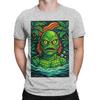cCREATURE FROM THE BLACK LAGOON 1954 Novelty Graphic 100 Cotton TShirt cCreature from the Black Lagoon Tees Tops For Unisex