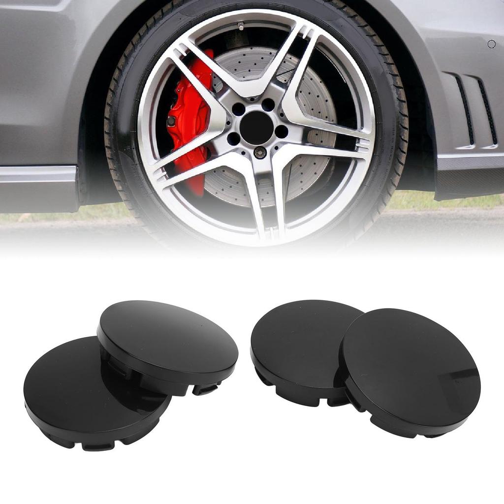 Wheel Center Cap, Secure Fit 56mm Tire Center Rim Hub Cap For Abrasion Resistant Vehicles