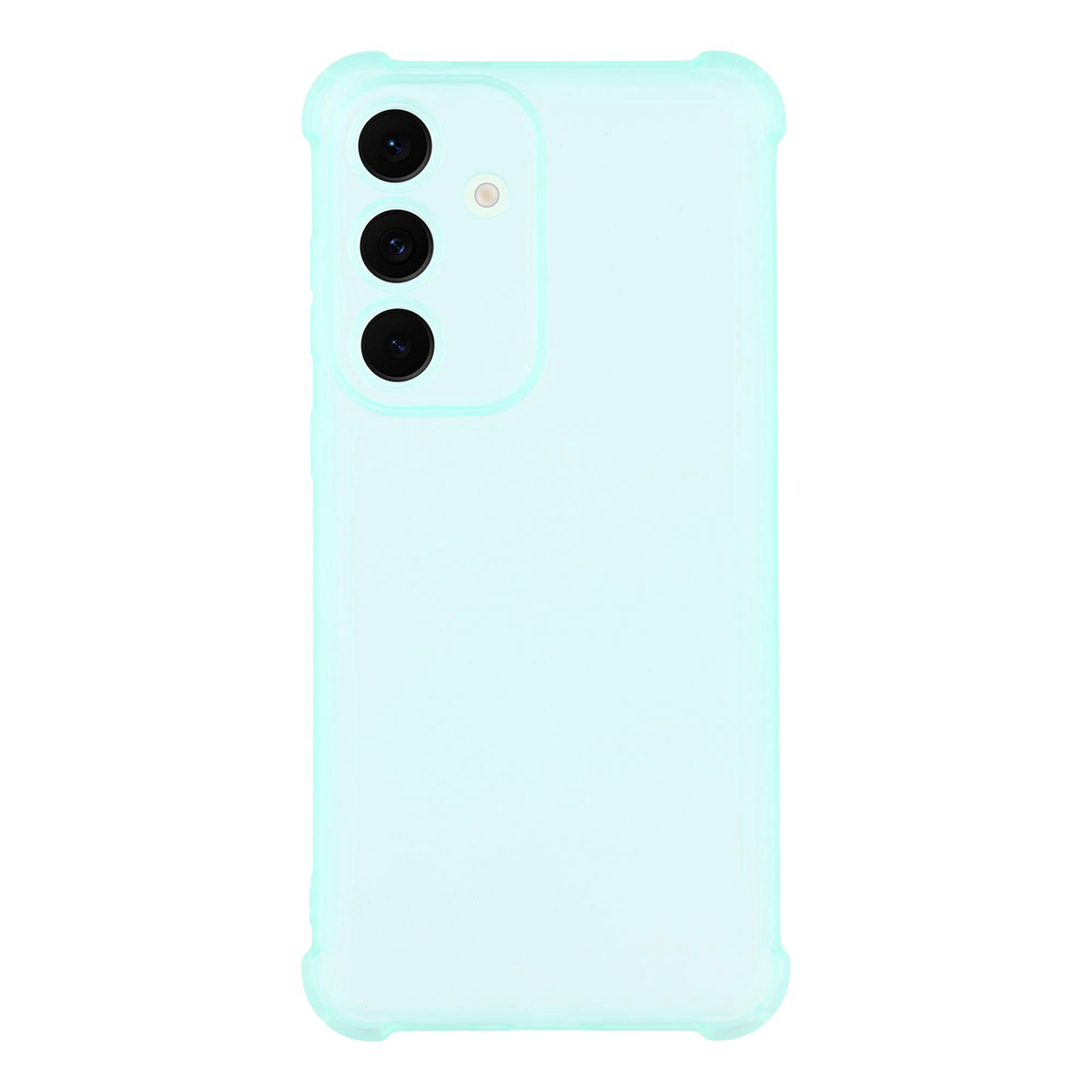 

For Samsung Galaxy S23 FE Case Skin Touch Matte TPU Phone Back Cover Precise Cutouts Transparent Green