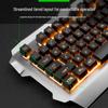 Viper K18 Luminous Metal Wired Gaming Keyboard