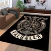 Viking Valhalla Theme Carpet Non-slip Rug Suitable for Living Room and Bedroom Sofas