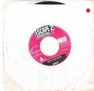 

7inch Record ROMIE - Move Your Body BA45029 ESCAPE 2 Japan Reggae, Ska & Dub Used