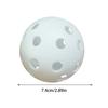 6/12/24 Stück Pickleball 74 mm Langlebig 40 Löcher Outdoor Pickleballs Outdoor Für Wettkampf Pickleball