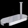 Stainless Steel Bathroom Tissue Box Holder with Roll Dispenser