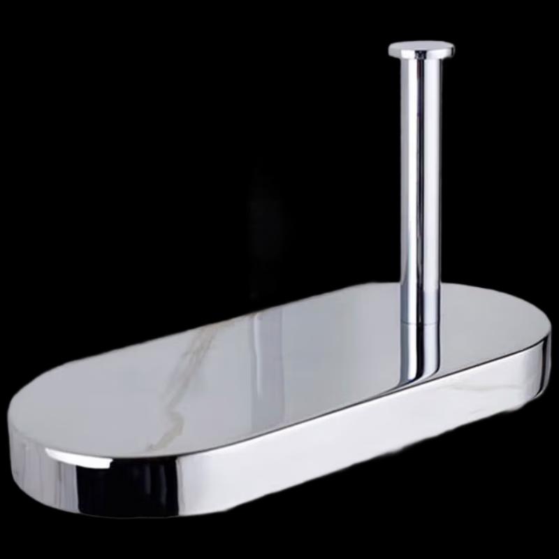 

Stainless Steel Bathroom Tissue Box Holder with Roll Dispenser