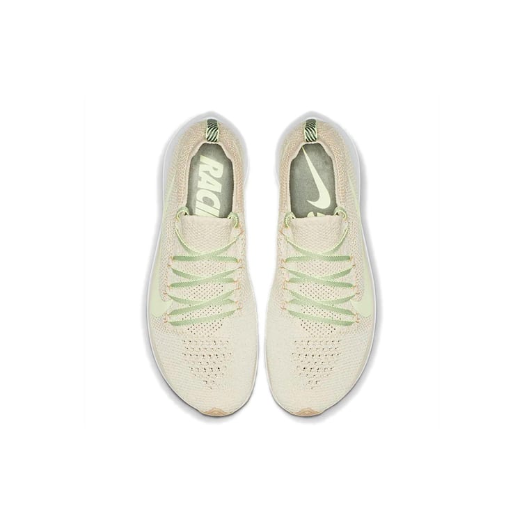 Nike Zoom Fly 1 Slip Resistant Lightweight Non slip Lightweight Low top Marathon Running Shoes Women's Beige Yellow AR4562-200