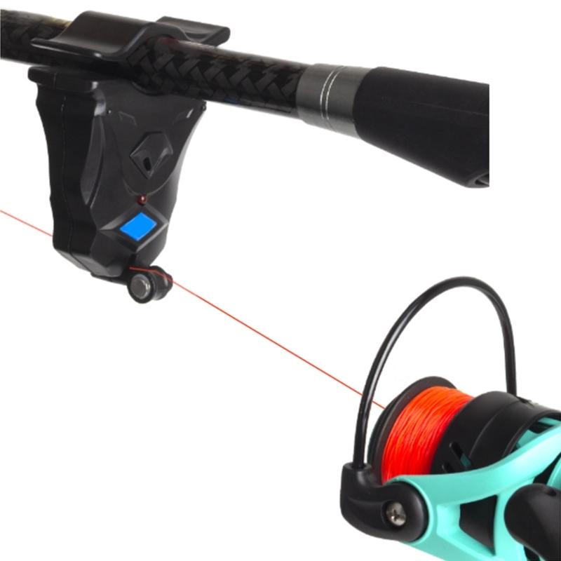 Indicator Electronic Sensibil Sunete Alerte Muscături cu Lumină LED Alarmă Muscături Pescuit Clopoței Pescuit Clip pe Lansetă