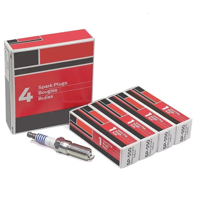 4/6PCS SP-550 CYFS-12Y-PCT Platinum Spark Plug for Ford Edge Escape Focus Fusion Land Rover LR2 Range Rover Evoque Cadillac ATS