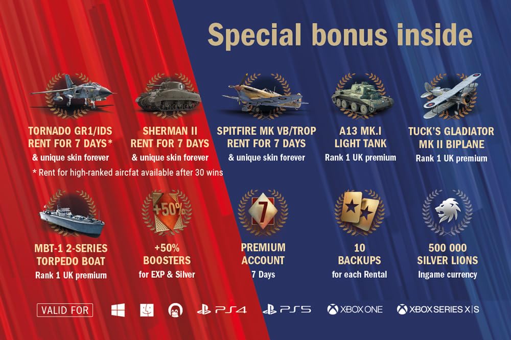 Italeri 1/48 War Thunder Tornado GR.1/IDS Gulf War Plastic Model Kit IT35107 (Airplane)