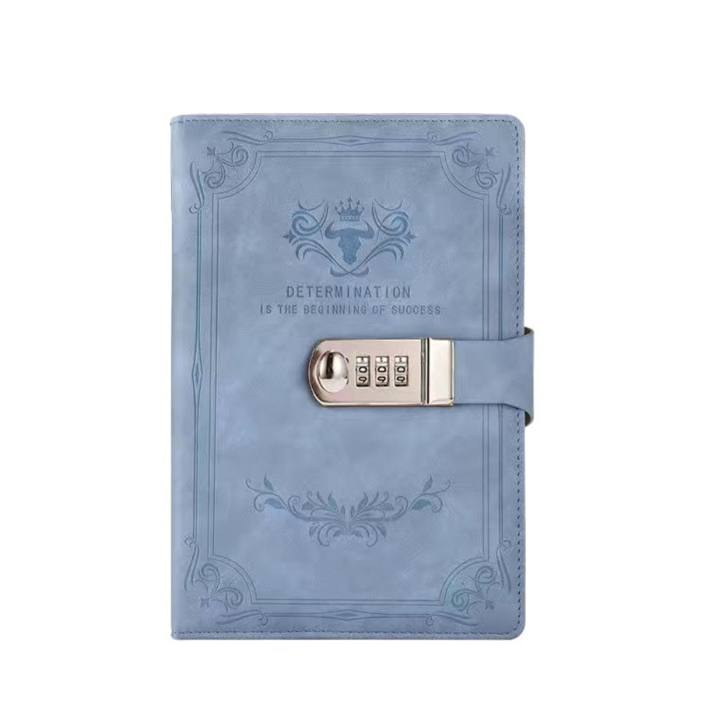 PU Lockable Journal Dazzling Premium Quality Notepad Creative PU Leather Notebook  Writing