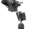 Metal Plastic Adjustable Clamp Holder Featuring 360 Rotate for Mounting Microphones Hair Dryers and Handheld Fan